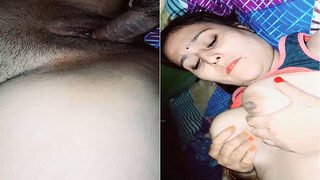 Sexy Puja Bhabhi Boobs Sucking And Hard Fucked | Viral MMS