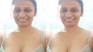 Sexy Lankan Wife Shows Boobs Part 2 | Viral MMS