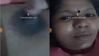 Mallu Bhabhi Shows Boobs On VC | Viral MMS