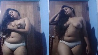 Hot Desi Girl Shows Her Big Boobs | Viral MMS