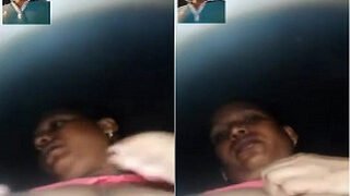 Desi Village Bhabhi Shows Her Boobs On Vc | Viral MMS