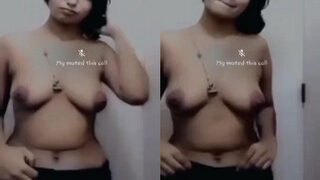 Desi Girl Strip Her CLoths And Shows Nude Body Part 1 | Viral MMS