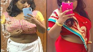 Desi Tamil Girl Shows FOr Lover | Viral MMS