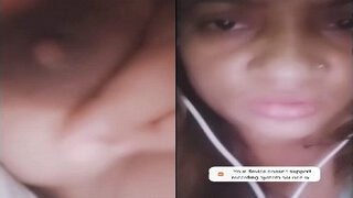Sexy Desi Girl Shows Her Boobs On VC | Viral MMS