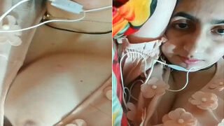 Hot Paki Girl Shows Boobs Part 2 | Viral MMS