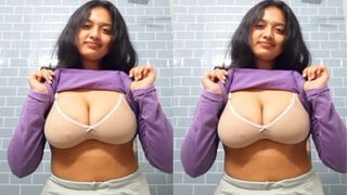 Sexy Desi Girl Shows Nude Body And Ridding Part 2 | Viral MMS