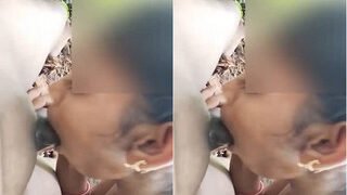 Desi Village Wife Blowjob And Fucked In Jungle Part 2 | Viral MMS