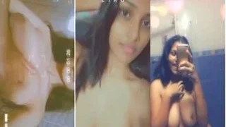 Cute Desi Girl Shows Boobs | Viral MMS