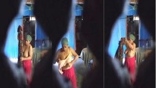 Desi Aunty Boobs Video Capture | Viral MMS