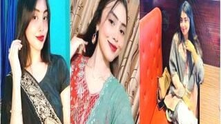 Sexy Desi Girl Paly With Her Boobs | Viral MMS