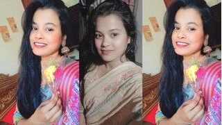 Sexy Desi Bhabhi Shows For Hubby | Viral MMS