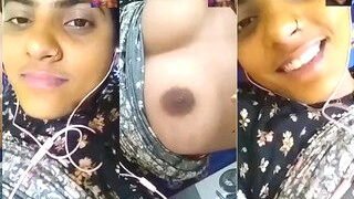 Desi Odia Girl Shows Boobs On VC | Viral MMS