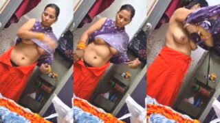 Desi Bhabhi Boobs Video Capture | Viral MMS