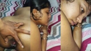 Sexy Desi Girl Ucking Her Both Holes Part 1 | Viral MMS