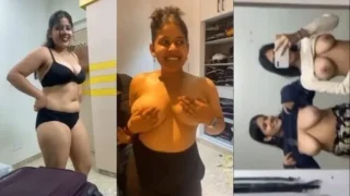 Desi LEsbo Girls Shows Boobs | Viral MMS