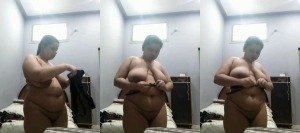 Desi BBW Girl Changing Cloths | Viral MMS