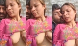 Paki CPl Roamance And Boobs Pressing | Viral MMS