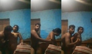 Desi Vlg Cpl Standing Fucking | Viral MMS