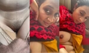 Desi Wife Boobs And Pussy Video Record By Hubby | Viral MMS