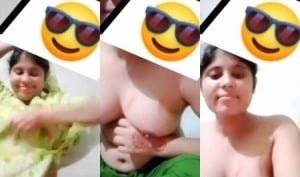 Desi Vlg Girl Shows Big Boobs On VC | Viral MMS