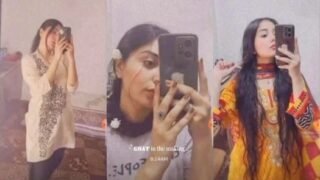 Desi Girl Pressing Boobs | Viral MMS