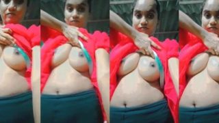 Cute Desi Vlg Mal Shows Boobs For BF | Viral MMS