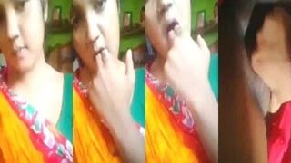 Horny Sexy Boudi Fingering | Viral MMS