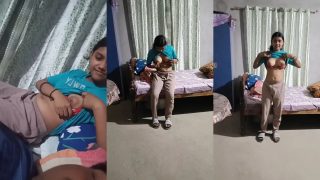 Bengali Young Cute Sister & Bro Fun Showing Hot Boobies, Sexy Hairy Pussy & Give Handjob At Home Part-3